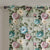 Nostalgic Reverie Floral Spanish Gray Sheer Curtain Set Of 2 -(DS592E)