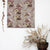 Bouquet Royale Floral Tuscany Brown Roman Blind -(DS593D)