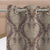 Imperial Canopy Indie Dark Vanilla Beige Dimout Curtain Set Of 2 -(DS594C)