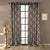 Imperial Canopy Indie Tuscany Brown Dimout Curtain Set Of 2 -(DS594D)