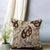 Ornate Veil Floral Dark Vanilla Cushion Covers -(CSN595C)
