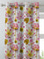 Elegant Floral Print Room Darkening Curtains- Set Of 1pc - DS6A
