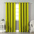 Jacquard Room Darkening Curtains in Lemon Yellow Set Of 2 - (P66)