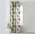 Elegant Floral Print Matt Finish  Room Darkening Curtain Set Of 1pc -  MTDS67A