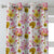 Elegant Floral Print Room Darkening Curtains- Set Of 1pc - DS06A