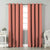 Jacquard Room Darkening Curtains in Sand Pink Set Of 2 - (P72)