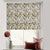 Structured Sparkle Geometric Brown Satin Roman Blind (DS87A)