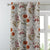 Elegant Floral Print Room Darkening Curtains Set Of 1pc  DS90B