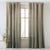 Digital Boho Printed Twill Textured Room Darkening Curtains Set Of 2 - DSBH04