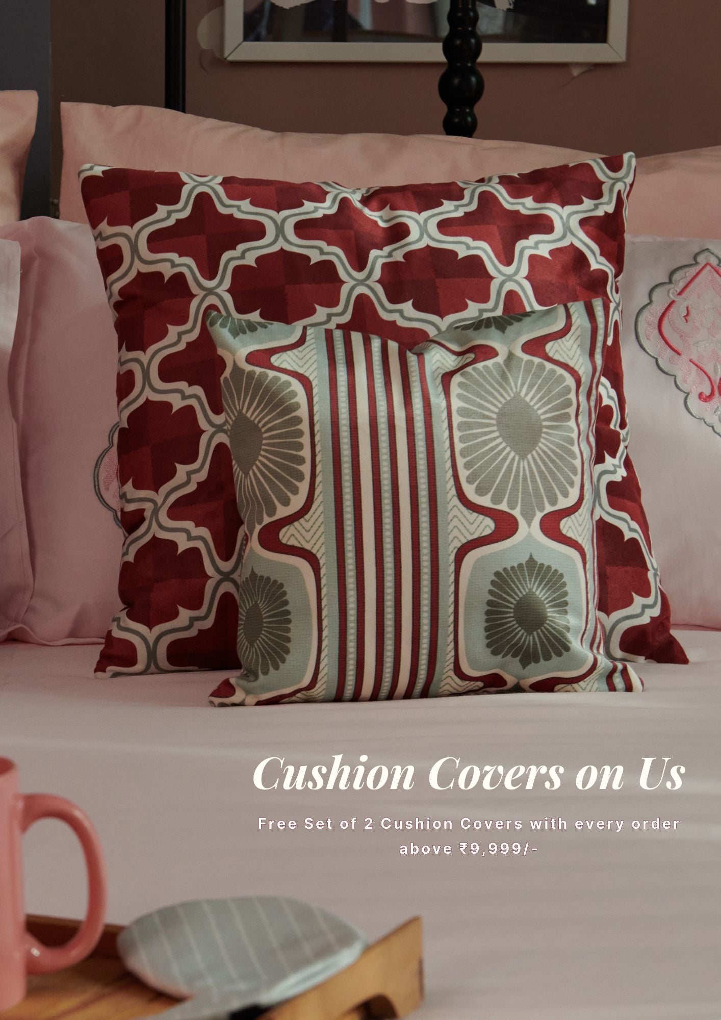 Buy Designer Cushion Covers Online in India at Drape Story Spaces Drapestory