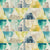 Geometric Fusion Citrus-Yellow Wallpaper Swatch -(DS145A)