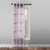 Elegant Floral Print Sheer Semi Transparent Curtain - Set Of 1pc -DS147A