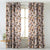 Elegant Abstract Print Matt Finish Room Darkening Curtain Set of 2 -  MTDS271C