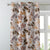 Elegant Abstract Print Matt Finish Room Darkening Curtain Set Of 1pc -  MTDS271C