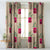 Elegant Ethenic Print Matt Finish  Room Darkening Curtain Set of 2 -  MTDS489C