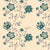 Elegant Floral Print Matt Finish  Room Darkening Curtain Set Of 1pc -  MTDS516D