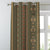 Aztec Fusion Combination Room Darkening Curtains Green Set Of 4 DS529C529D