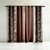 Nostalgic Reverie Combination Tuscany Brown Dimout Curtain Set Of 4 -(DS592DOP5)