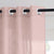 Meta 04 Ombre Cascade Linen Sheer Curtain Set of 2 -(Meta04)
