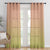 Meta 07 Ombre Winter Hazel Linen Sheer Curtain Set of 2 -(Meta07)