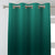 Ombre Teal Heavy Satin Blackout Curtains Set Of 2 - (MRCN7)