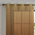 Meraki 4 Ombre Metal Black Shimmer Sheer Curtain Set Of 1pc - (Meraki4)