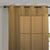 Meraki 5 Ombre Coffee Brown Shimmer Sheer Curtain Set Of 2 - (Meraki5)