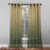 Meraki 7 Ombre Grass Green Shimmer Sheer Curtain Set Of 2 - (Meraki7)