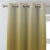 Ombre Beige Olive Heavy Satin Blackout Curtains Set Of 2 - (OMBRE13)