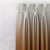 Ombre Biscuit Brown Heavy Satin Blackout Curtains Set Of 2 - (OMBRE22)