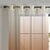 Elegant Ombre Print Sheer Semi Transparent Curtain Set of 2 OMBRE22
