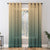Elegant Ombre Print Sheer Semi Transparent Curtain Set of 2 OMBRE24
