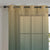 Elegant Ombre Print Sheer Semi Transparent Curtain Set of 2 OMBRE24