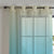 Elegant Ombre Print Sheer Semi Transparent Curtain Set of 2 OMBRE26