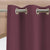 OP 01 Ombre Deep Ruby Dimout Curtain Set Of 2 -(DSOP01)