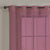 OP 01 Ombre Deep Ruby Sheer Curtain Set Of 2 -(DSOP01)