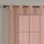 OP 05 Ombre Spicy Mix Brown Sheer Curtain Set Of 2 -(DSOP05)