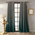 OP 06 Ombre Metal Saurus Green Dimout Curtain Set Of 2 -(DSOP06)