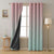 Ombre Tame Teal Heavy Satin Blackout Curtains Set Of 2 - (OMBRE25)