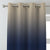 Ombre Blue Heavy Satin Blackout Curtains Set Of 2 - (TWOM4)