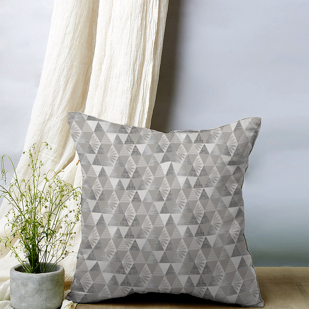 Grey geometric hotsell cushion covers