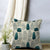 Smooth Elegant Floral Print Cushion Cover - CSN468A