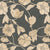 Elegant Floral Print Room Darkening Curtains- Set of 2 - DS509 C