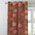 Digital Boho Printed Twill Textured Room Darkening Curtains Set Of 2 - DS530D