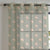 Digital Boho Printed Sheer Semi Transparent Curtain Set Of 2 - DS534BSHR