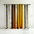 Elegant Floral & Ombre Print Combination Room Darkening Curtains - Set Of 4 Door Curtain (133ALINES3) - Yellow & Cream