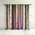 Elegant Floral & Ombre Print Combination Room Darkening Curtains - Set Of 4 Door Curtain (427BOFC12) - Pink & Beige