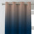 Elegant Ethnic & Ombre Print Combination Room Darkening Curtains - Set Of 4 Door Curtain (452AMR2) - Blue & Cream