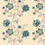 Elegant Floral Print Matt Finish  Room Darkening Curtain Set of 2 -  MTDS516D