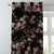Elegant Floral Print Room Darkening Curtains- Set of 2 -DS 474 C